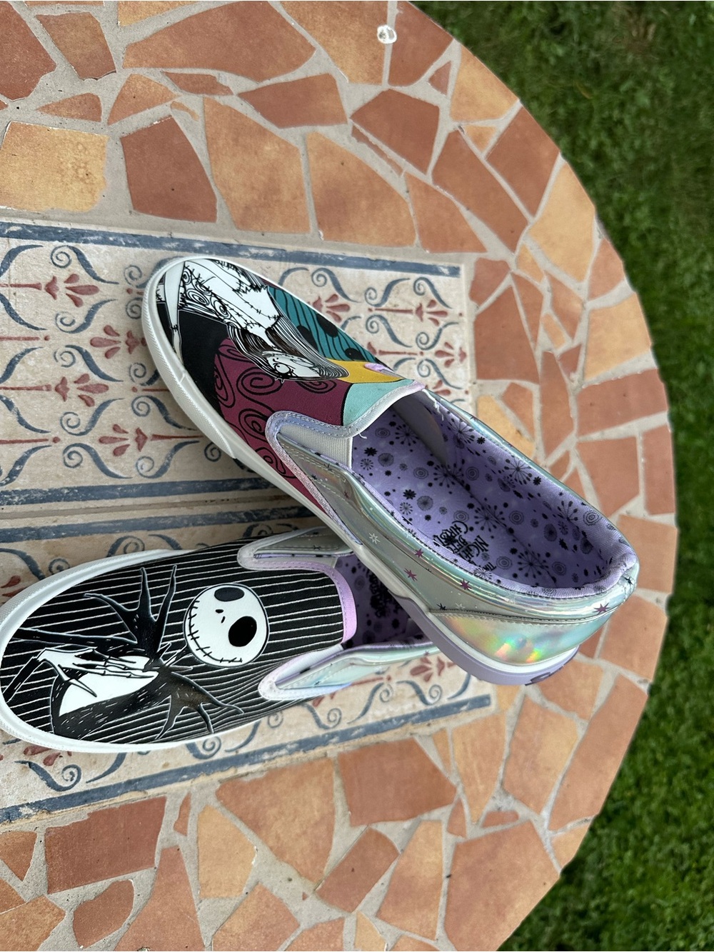Disney's The Nightmare Before Christmas Slip-On Sneakers by Ground Up